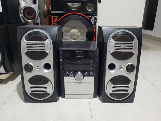 Mini System panasonic com caixas