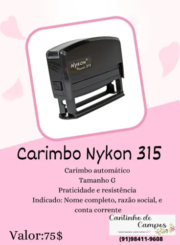 Carimbo Nykon 315 Completo