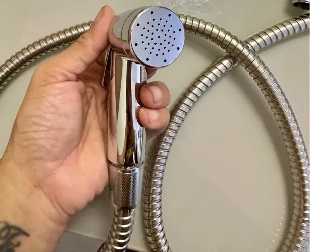 Ducha higiênica para vaso (Nova)
