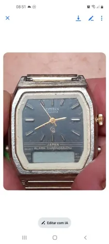 Relógio Citizem Quartz, masculino