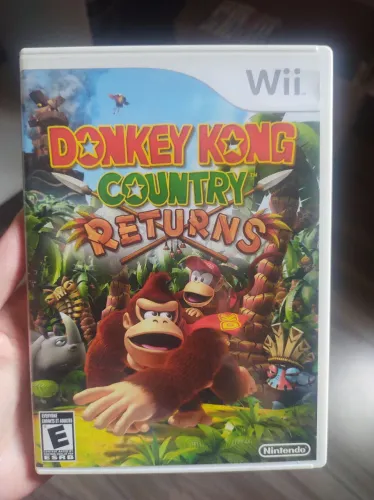 Donkey Kong Country Returns Jogo Nintendo Wii *Mídia Americana 
