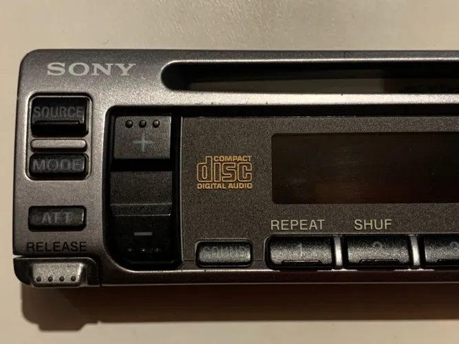 Frente (Painel) CD Player Sony CDX-3700 Old School