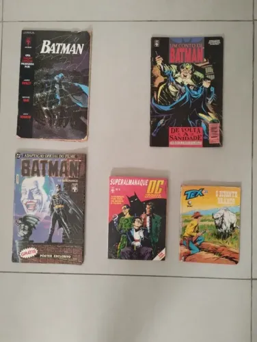 Revistas BATMAN + Superalmanaque DC nº 1 > Origens Secretas< TEX. Para colecionadores