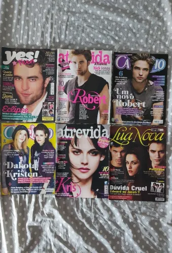 Revistas Diversas Robert Pattinson e Kristen Stewart