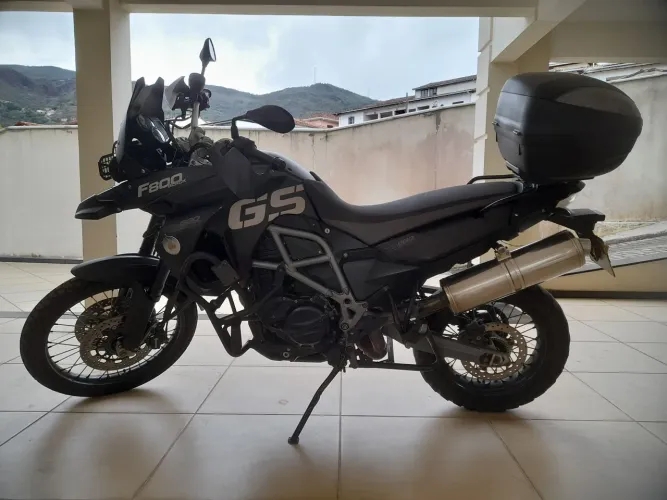 MOTO BMW F800 GS TRIPLE BLACK 2012