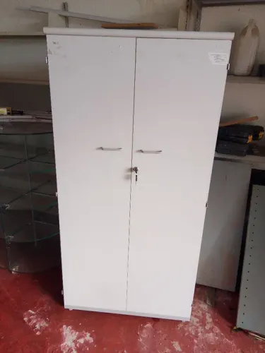 Armário de Arquivo 2 Portas Branco