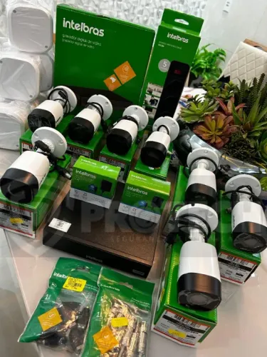 Kit 8 Câmeras De Segurança Ou Mais - Intelbras Com Instalação E Garantia Na Promoção