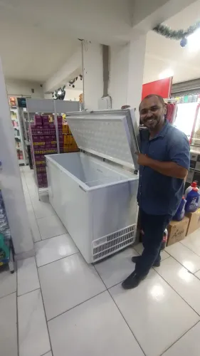 FREEZER HORIZONTAL DUPLA AÇÃO 