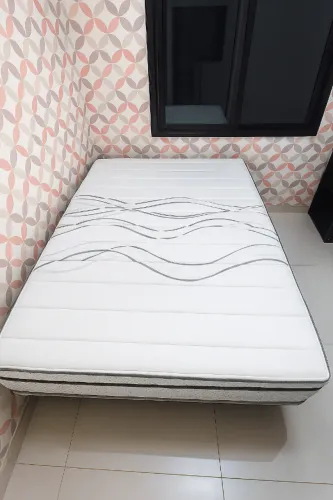 Cama Baú Casal Completa - Estrutura + Colchão Ortobom