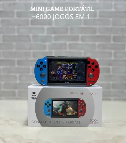 Console Portátil com +6000 Jogos
