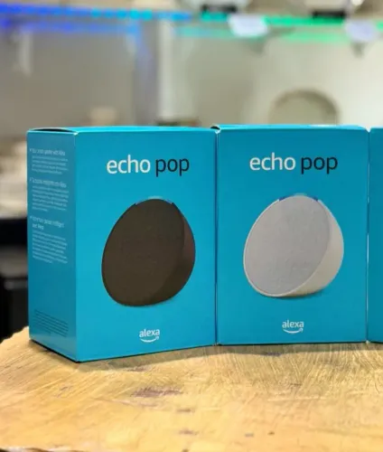 Alexa Echo Pop - Assistente de voz- Lacradas!!!
