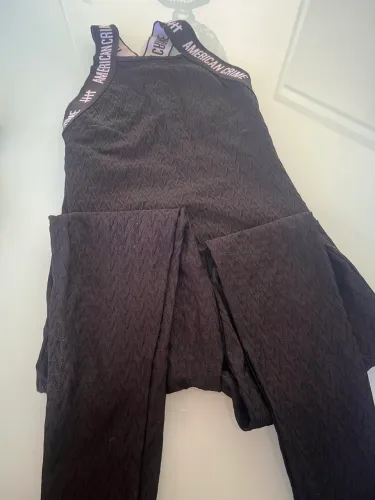 Macacão fitness academia American crime