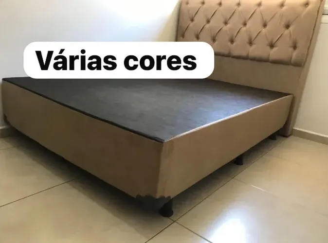 Cama box suporte e novo