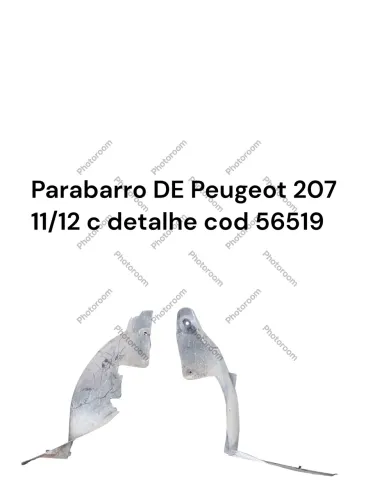 Parabarro dianteiro esquerdo Peugeot 207 c detalhe cod 56519
