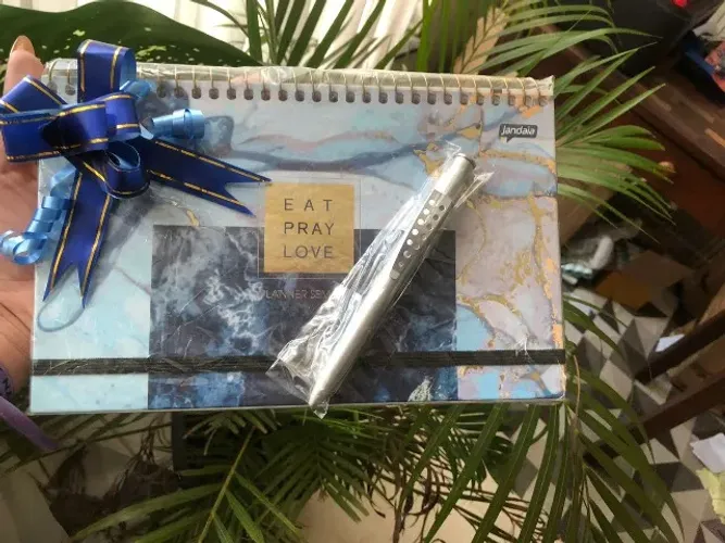 PLANNER + CANETA 
