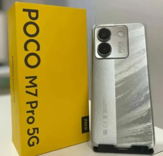 Poco M7 Pro 5G NFC 256GB/12GB RAM Novo + Entrega Grátis