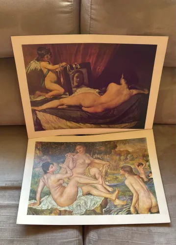 Gravuras artísticas clássicas  