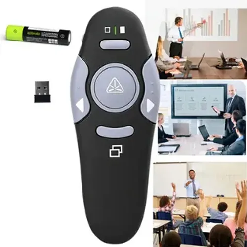 Apresentador de Slides Sem Fio Pointer Laser Controle Remoto z1442