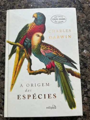 Livro A Origem das Espécies de Charles Darwin
