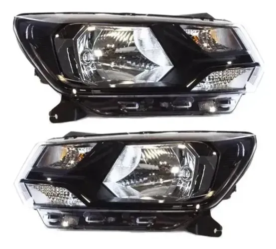Par De Faróis Dianteiros Volkswagen Gol G7 / G8 2017 A 2023 5U7941005 5U7941006