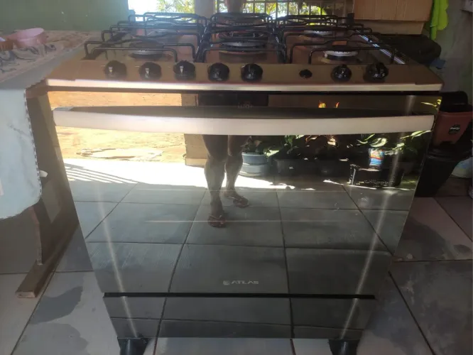 Fogão Atlas 5 bocas em Luzimangues 
