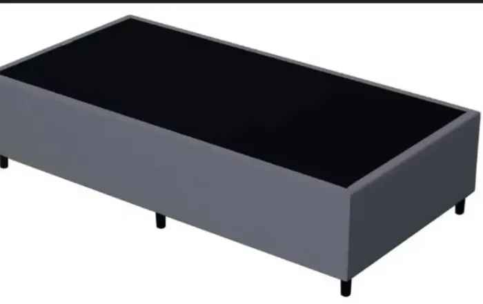Cama box suporte solteiro 