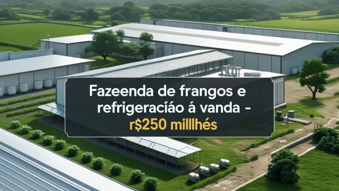 Frigorífico de grande/Frangos Porte - Interior de Pernambucoi