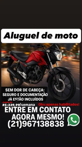 Aluguel de moto