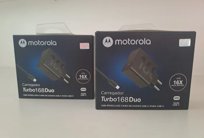 Vende Se Carregador Motorola 168W Tipo C.