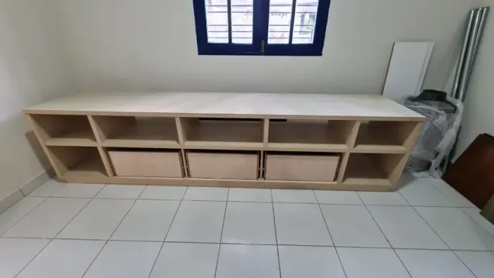 Rack para Som e TV Desmontável Oportunidade