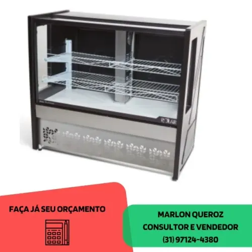 Balcão de Torta Polar 1,25M Novo