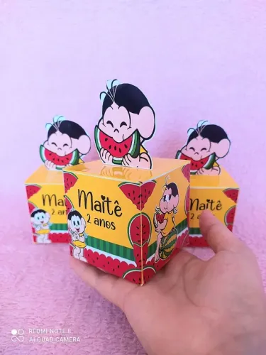 Lembrancinhas Magali personalizadas pra festa 