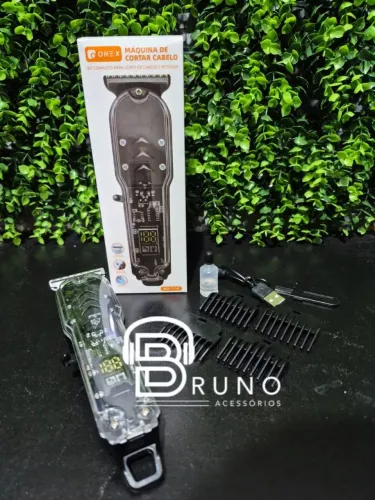 Maquina de Cortar cabelo, barbeador recarregável