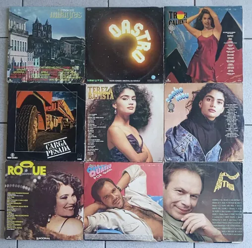 LPs Discos De Vinil Temas De Novelas Lote Com 38 Álbuns 