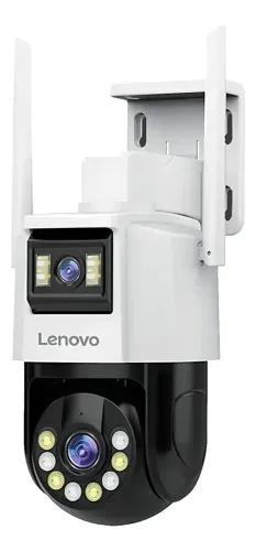 Câmera Segurança Lenovo Wifi Prova D'água 1080p