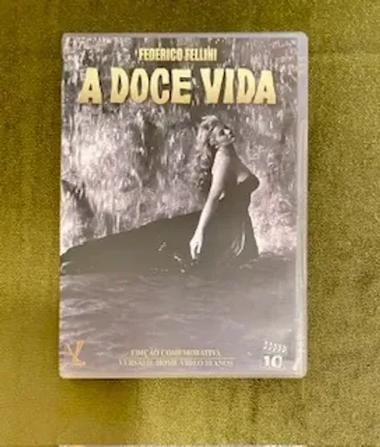DVD Duplo Versátil: A Doce Vida (Direção Federico Fellini)Palma de Ouro Festival de Cannes