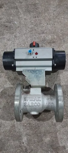 Válvula esfera com atuador pneumáticospirax sarco 2"