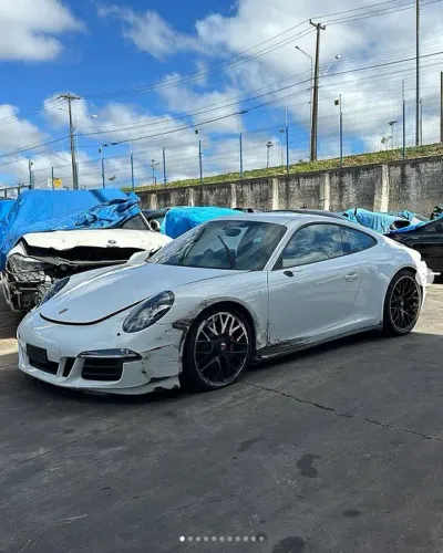 SUCATA PORSCHE 911 CARRERA GTS 3.8 430 CV 2016