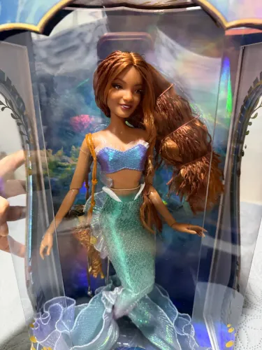 Boneca a pequena sereia live action edição limitada rara 