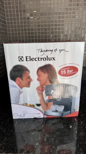 Cafeteira nova chef crema eletrolux