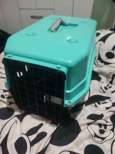 CAIXA PARA TEANSPRTE DE GATOS E CÃES PEQUENO PORTE