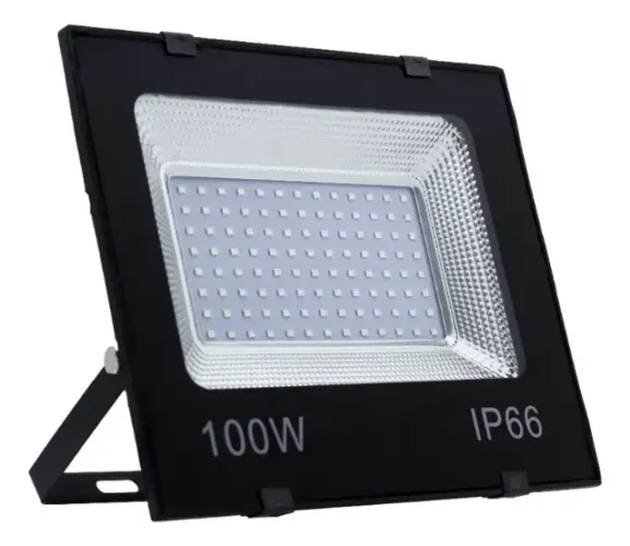 Led Refletor 100w Holofote Bivolt Prova D'água Ip66 Frio Luz 6500k