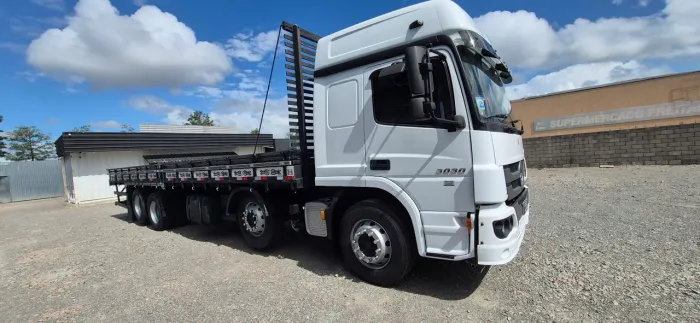 Mercedes BENZ MB ATEGO  3030 8X2 Bitruck 4 eixos carroceria nova 2019 