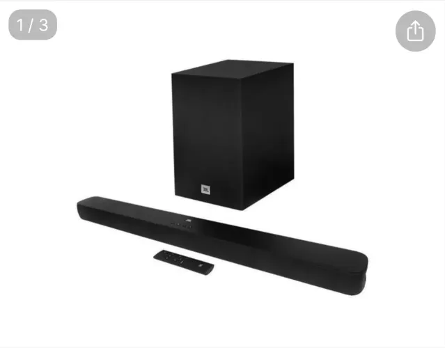 Caixa de som JBL cinema sb180