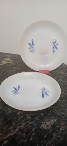 02 pires para xícara de chá vintage