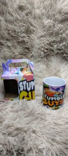 Caneca personalizada Stumble Guys leia a descrição.