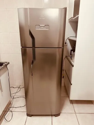 Geladeira inox