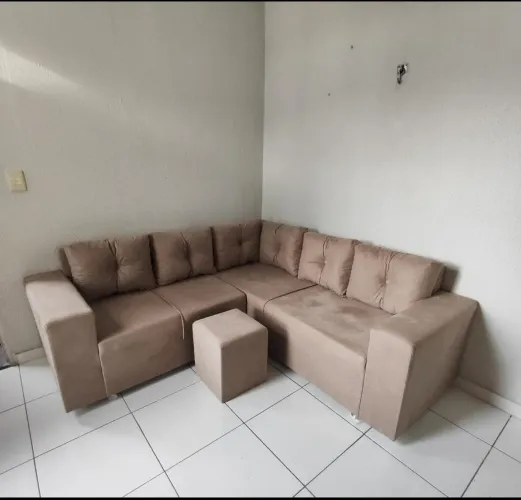 LINDOS SOFÁ DE CANTO ENTREGA GRÁTIS