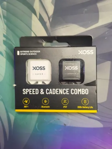XOSS Speed & Cadence Combo com os 2 itens