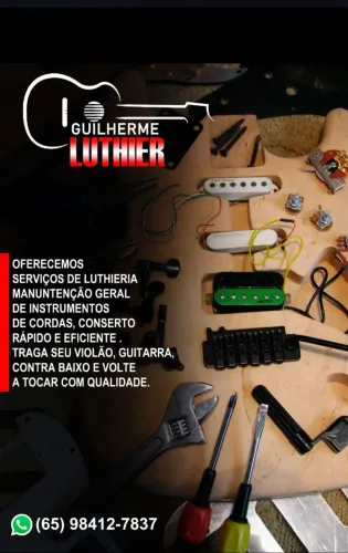 Conserto e Manutenção de Instrumentos de Cordas